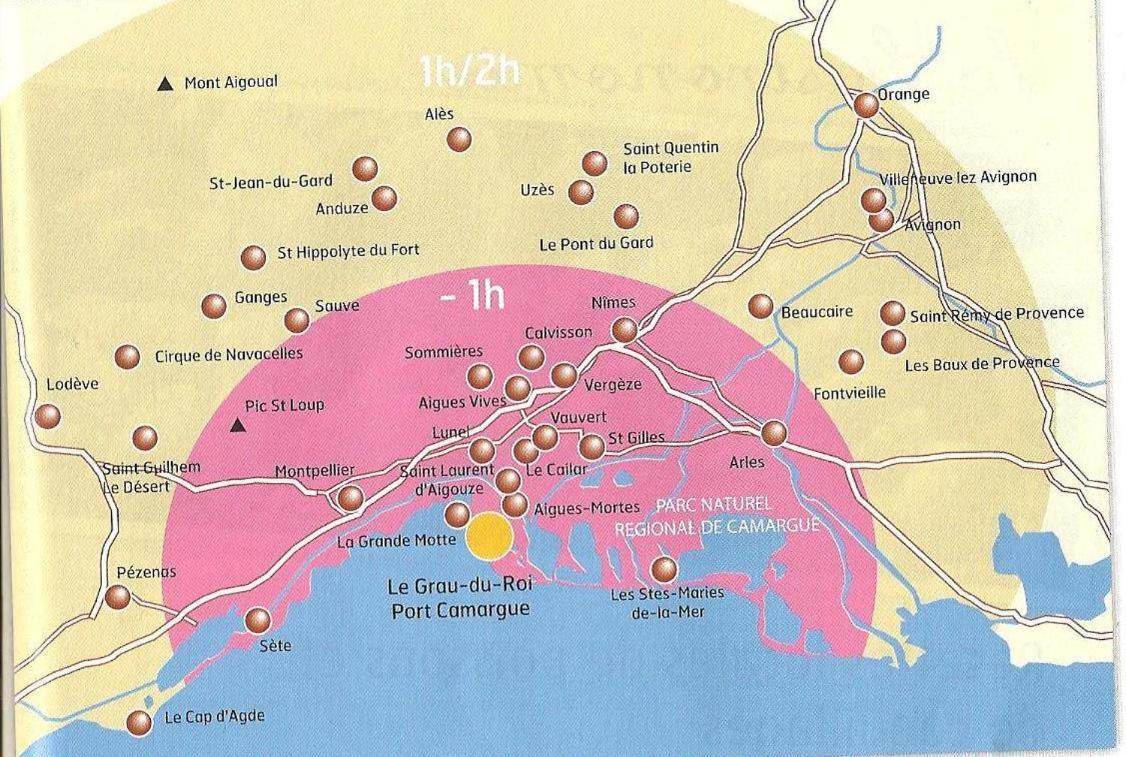Studio - 2Min Mer & Plages - Grau Du Roi Le Grau-du-Roi Ngoại thất bức ảnh